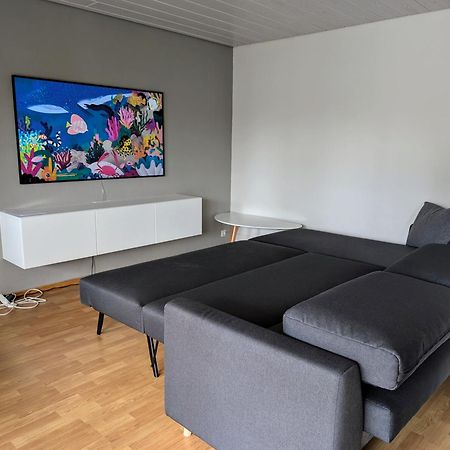 Storchennest - Schoenes, Ruhiges Apartment Mit Sonnenterrasse Tettnang Luaran gambar