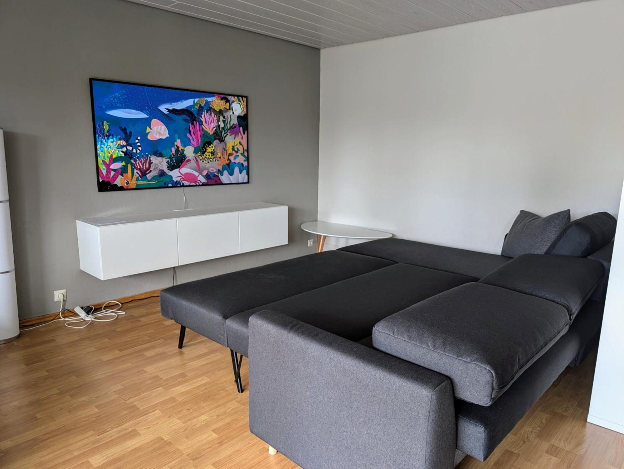 Storchennest - Schoenes, Ruhiges Apartment Mit Sonnenterrasse Tettnang Luaran gambar