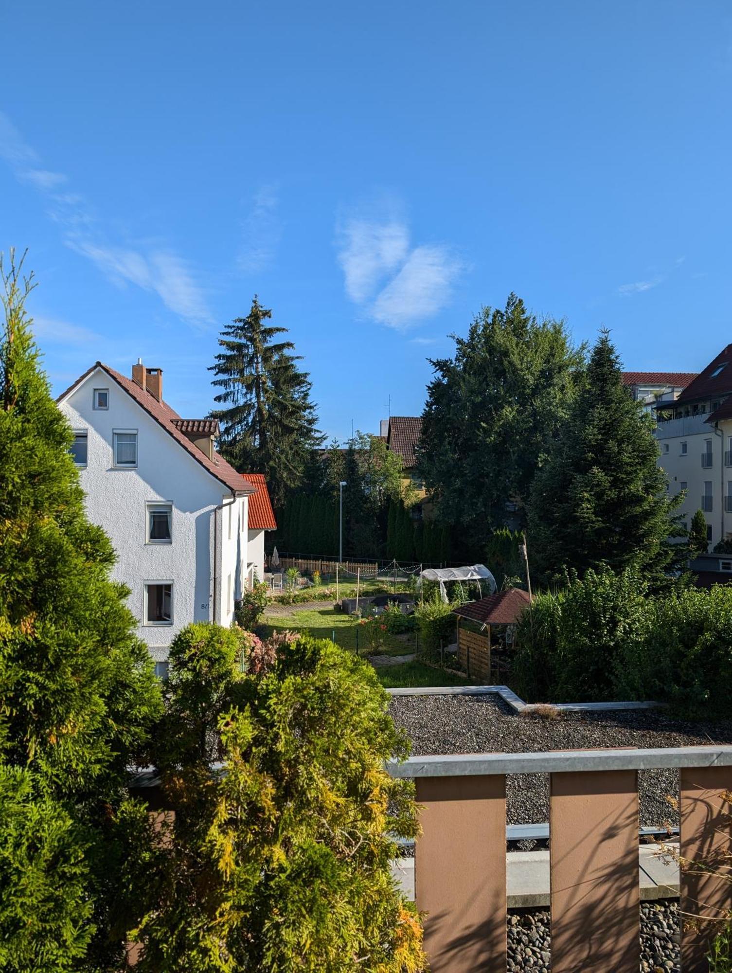 Storchennest - Schoenes, Ruhiges Apartment Mit Sonnenterrasse Tettnang Luaran gambar